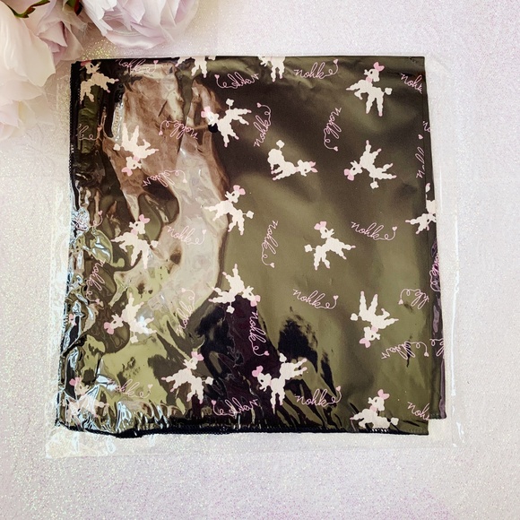 Holiday Party Cozy Beach Silky Square Neck Scarf - Picture 3 of 3